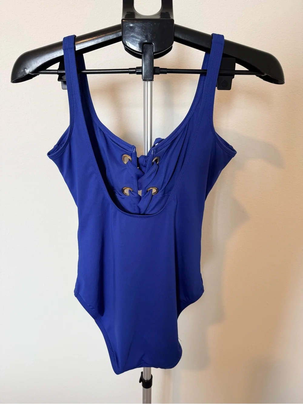 Michael Kors Cobalt Blue One-Piece Swimsuit- Make a SPLASH this summer! - Picture 3 of 4